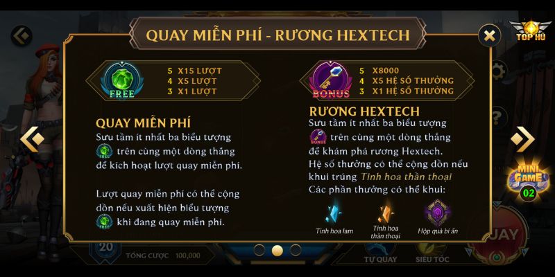 Nắm rõ những thao tác cơ bản trong trò chơi