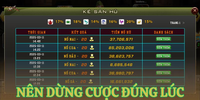 nen dung cuoc dung luc la meo choi bau cua hieu qua nhat Nên dừng cược đúng lúc là mẹo chơi bầu cua hiệu quả nhất