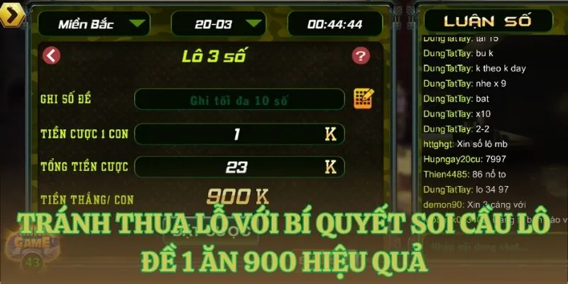 tranh thua lo voi bi quyet soi cau lo de 1 an 900 hieu qua Tránh thua lỗ với bí quyết soi cầu lô đề 1 ăn 900 hiệu quả