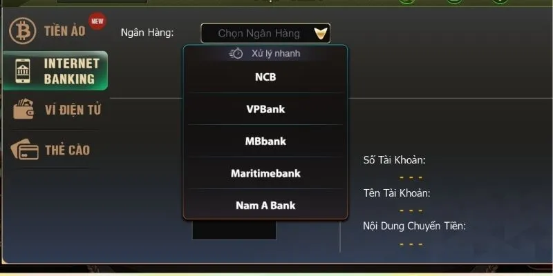 chuyen khoan ngan hang Chuyển khoản ngân hàng