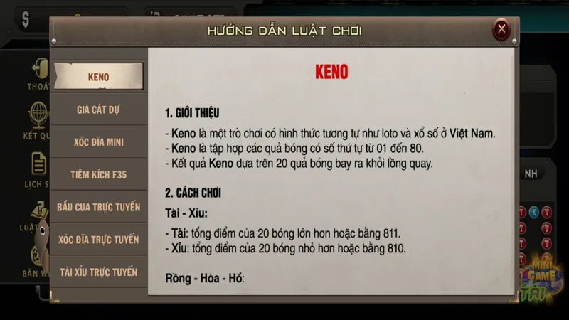 keno loc phat Lý do Keno tại B52Club trở thành lựa chọn hàng đầu