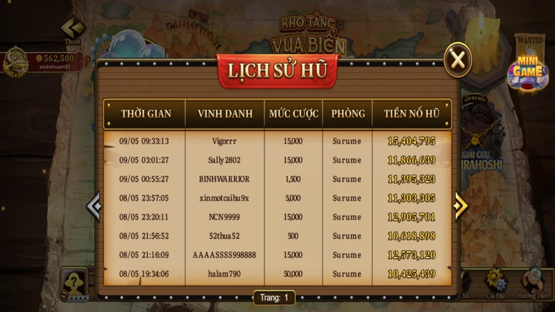 lich su dai hai trinh