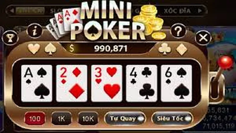 mini poker Sơ lược về Mini poker B52club
