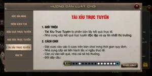 Luật chơi tài xỉu cơ bản trên cổng game B52Club
